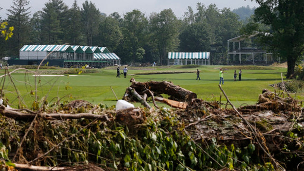 Flood-repaired course almost ready for Greenbrier Classic